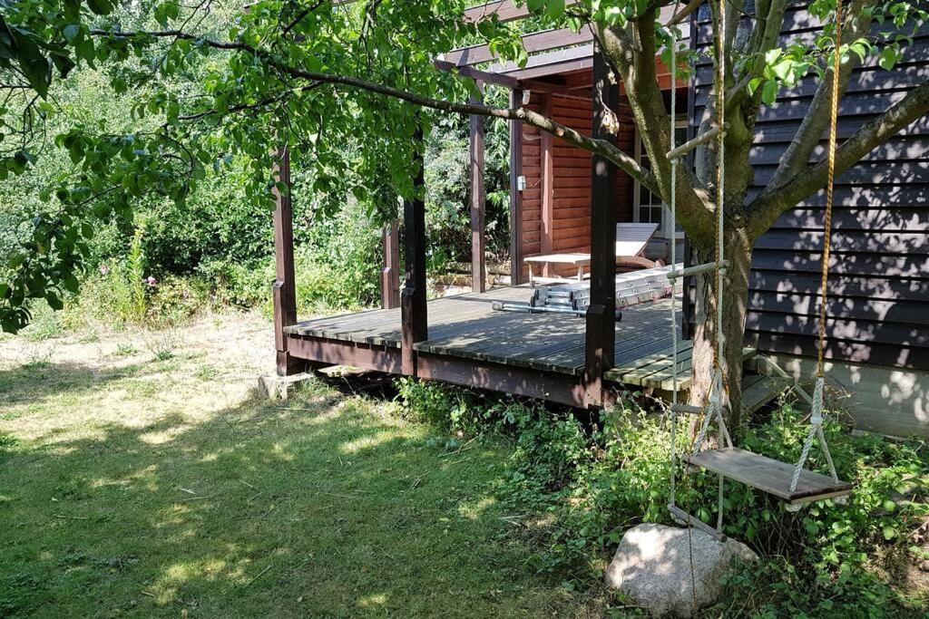 Ferienwohnung In Peetzig Am See Angermunde Buitenkant foto